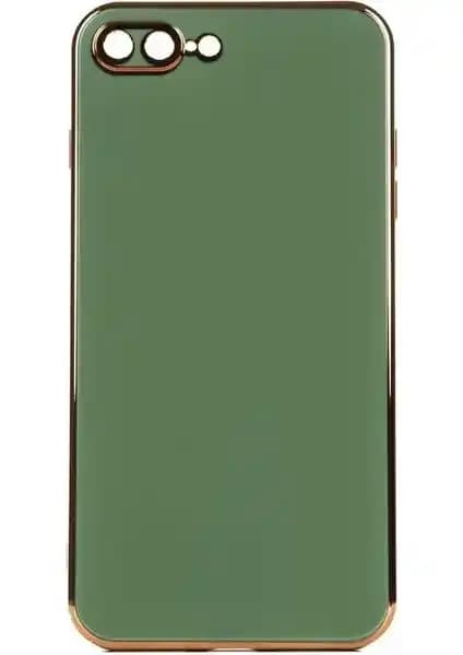 Kvy iPhone 7 Plus Parlak Kenarlı Silikon Kılıfı: Şıklık ve Koruma Bir Arada