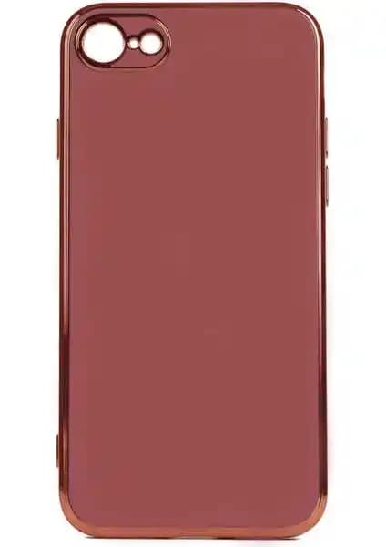 Kvy'nin iPhone 8 için Şık ve Koruyucu Parlak Kenarlı Silikon Kılıfı Özellikleri ve Tasarımı