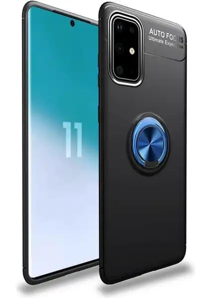 Pilanix Samsung Galaxy A31 Yüzüklü Manyetik Silikon Kılıf ile Şıklık ve Koruma