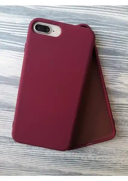 Pirok Store Kadife Silikon Kılıf iPhone 7 Plus ve 8 Plus için Şık ve Koruyucu Tasarım