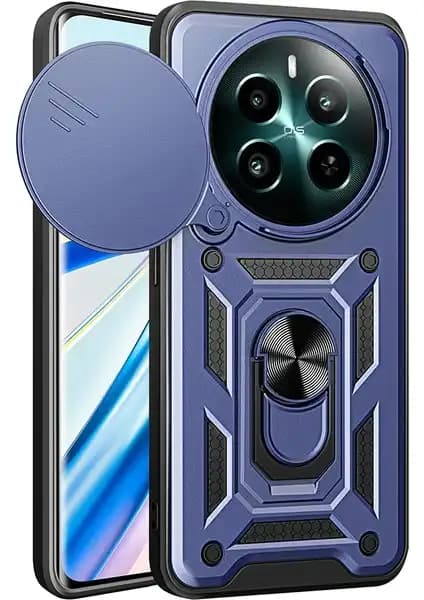 Realme 12 için tasarlanmış dayanıklı ve şık çok fonksiyonlu kılıf ve özellikleri