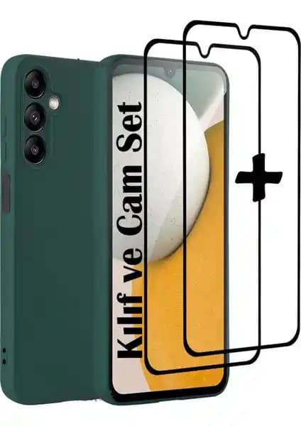 Samsung Galaxy A15 İçin Güçlü ve Estetik Kılıf ve Ekran Koruyucu Seti