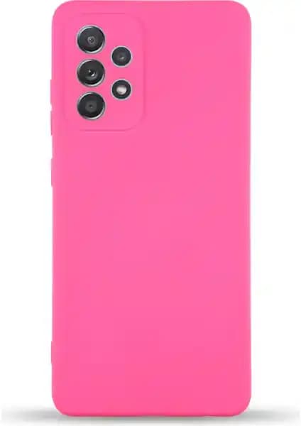 Samsung Galaxy A32 için Kadife İç Yüzeyli Neon Pembe Silikon Kılıfın Özellikleri ve Kullanım Avantajları