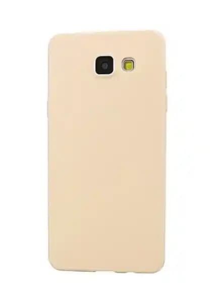 Samsung Galaxy J7 Prime için Ultra İnce Gold Silikon Kılıf Şıklık ve Koruma Sağlar