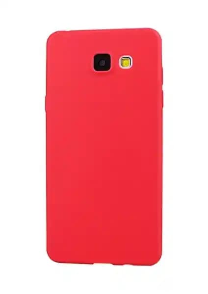 Samsung Galaxy J7 Prime İçin Ultra İnce Kırmızı Silikon Kılıf Yüksek Koruma ve Şık Tasarım