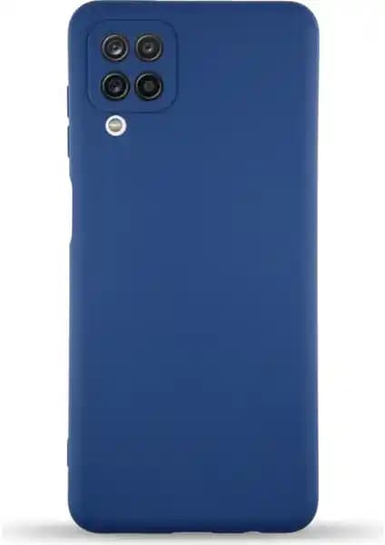 Samsung Galaxy M12 için Kadife İç Yüzeyli Silikon Kılıf Şıklık ve Koruma Sunar