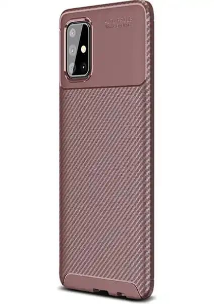Samsung Galaxy M31S İçin Estetik ve Koruyucu Karbon Desenli Silikon Kılıf Özellikleri