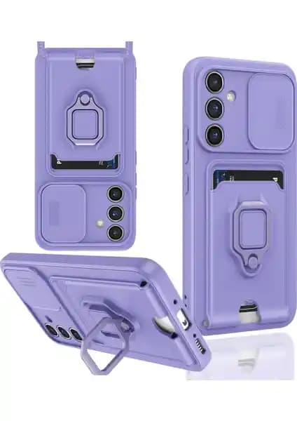 Samsung Galaxy S24 Plus için Çok Fonksiyonlu Silikon Kılıf Şıklık ve Koruma Sunar