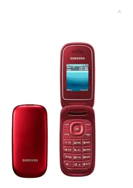 Samsung S5620 Kapaklı Tuşlu Telefon Kırmızı Renkli, Uygun Fiyatlı ve Dayanıklı Model