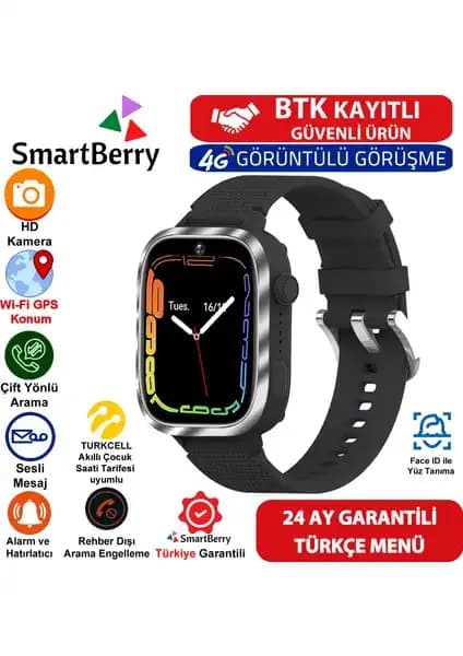 SmartBerry Z51 Çocuk Takip Saati Güvenlik ve Eğlence Birlikteliği
