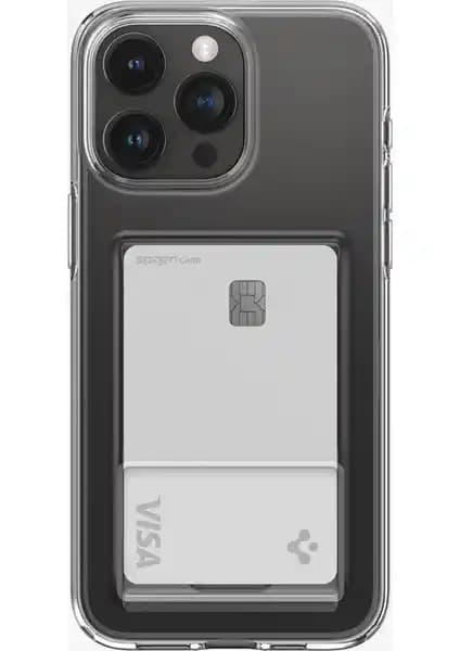 Spigen iPhone 15 Pro Max Crystal Slot Kılıfı Şeffaf ve Koruyucu Tasarım Özellikleri