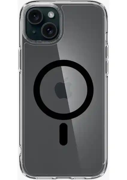 Spigen Ultra Hybrid MagFit MagSafe Kılıfı iPhone 15 Plus için Şık ve Koruyucu Tasarım