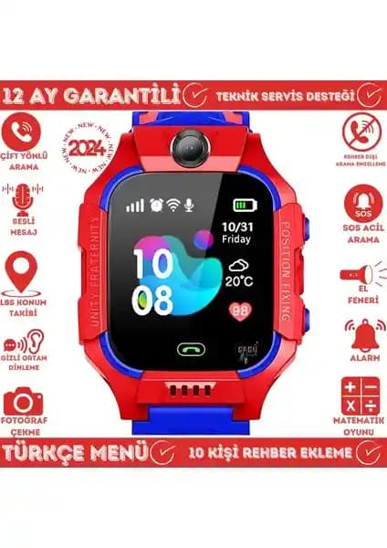 StarWomen Lbs Konumlu Akıllı Çocuk Takip Saati: Güvenlik ve Teknolojiyi Birleştiren Çözüm