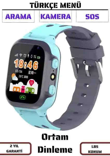 Twox Yeni Nesil Kameralı Akıllı Takip Çocuk Saati Güvenlik ve Teknolojinin Birleşimi