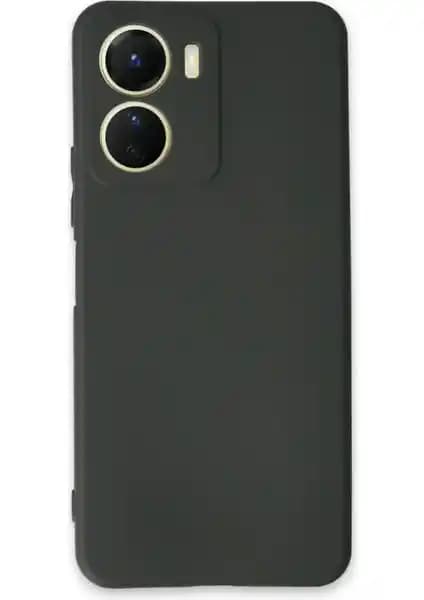 Vivo Y16 İçin Şık ve Koruyucu Silikon Kılıf First Silikon Koyu Yeşil