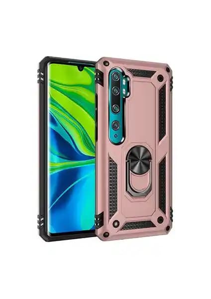 Xiaomi Mi Note 10 için dayanıklı ve şık standlı kılıf seçeneği