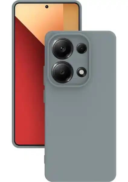 Xiaomi Redmi Note 13 Pro 4G için dayanıklı ve şık silikon arka kapak koruyucu
