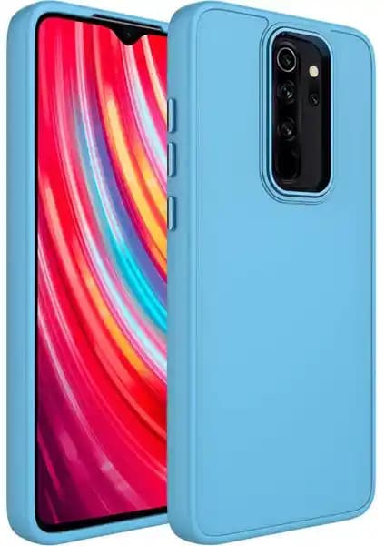 Xiaomi Redmi Note 8 Pro için Şık ve Koruyucu Vip Case Metal Detaylı Kılıf