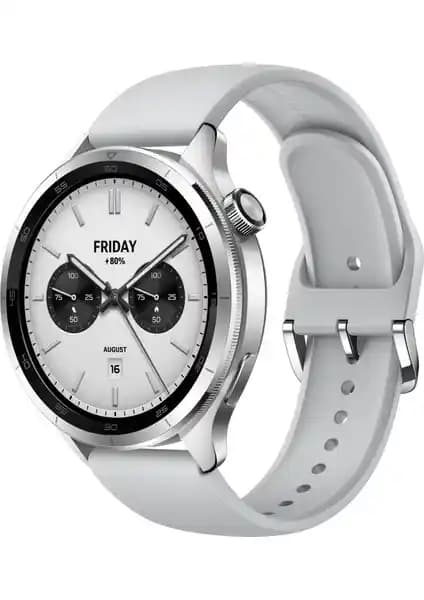 Xiaomi Watch S4 Silver Akıllı Saat: Gelişmiş Özellikler ve Şık Tasarımın Buluşması