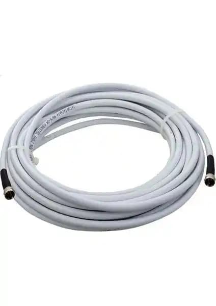 Anktek Erk 10 Metre Hazır Uydu Anten Kablosu Güçlü ve Güvenilir Bağlantı Çözümü