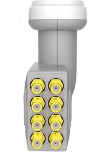 Ata Elektronik 8 Çıkışlı HD 3D 4K Uyumlu LNB Gold Seri Kar Yağmur Koruma Kapaklı