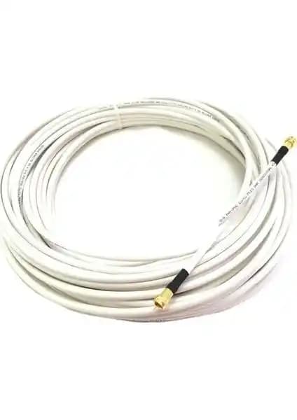 BAFF GERMANY RG7 Gold F Konnektörlü Uydu Anten Kablosu 10 Metre Yüksek Kalite ve Performans