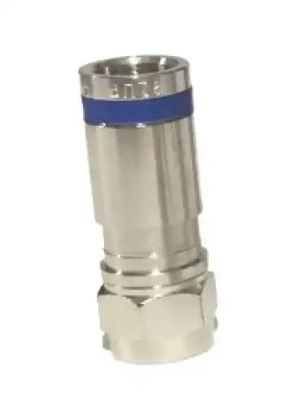 Digiturk Atlanta RG6 Sıkmalı Sıkıştırmalı F Konnektör Mavi Teknik Özellikleri ve Kullanım Avantajları