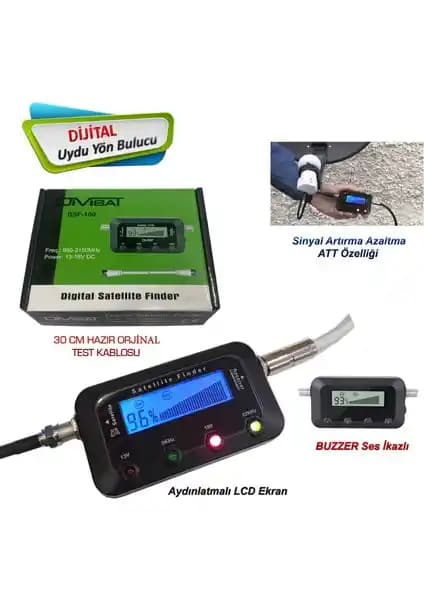 Divisat Dijital Satfinder Uydu Yön Bulucu ile En Hassas Uydu Kurulumu ve Ayarları