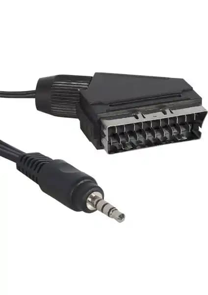 Getiri<yor> Uydu Av Kablo 3.5mm Erkek Scart Kısa Jack - Yüksek Kalite ve Dayanıklılık