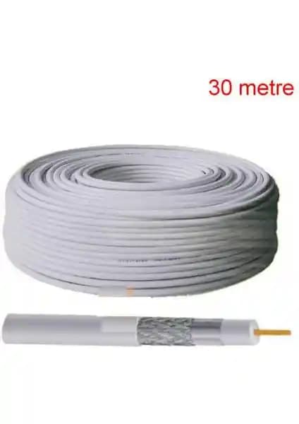 Ramtech 30 Metre Uydu Anten Kablosu Yüksek Performans ve Güvenilirlik Sağlar