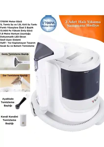 Yui XV12 Pro Max Buharlı Temizlik Makinesi: Güçlü ve Şık Ev Temizliği Çözümü