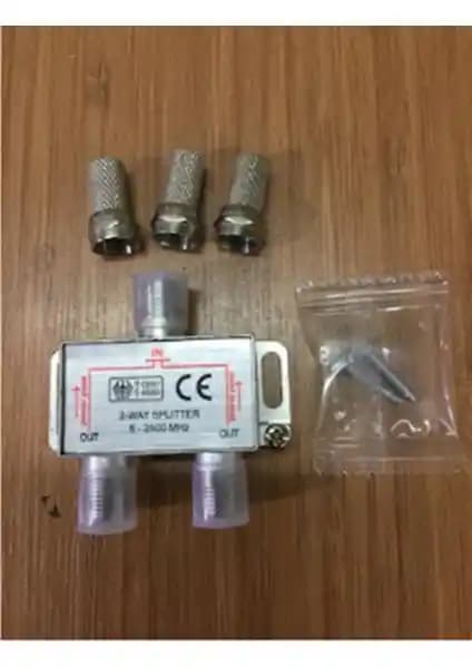 Zrv 2-Lİ-UYDU-SPLITTER-KABLO-TV-RG6-4818P Çok Fonksiyonlu Uydu ve Kablo Dağıtıcı Cihazı