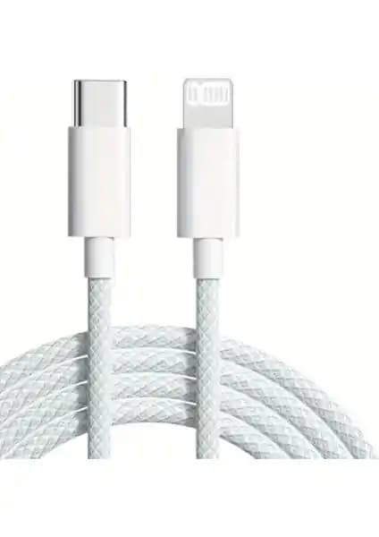 Adaman Type-C to iPhone Uyumlu Hızlı Şarj Kablosu: Dayanıklı ve Geniş Uyumluluk
