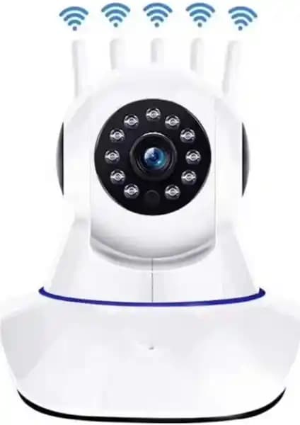 Angel Eye KS-516: 5 Antenli Gece Görüşlü HD 360° WiFi IP Kamera Özellikleri ve İncelemesi