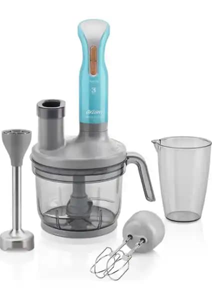 Arzum AR1048 Prostick 1500 Çubuk Blender Seti: Güçlü ve Çok Fonksiyonlu Mutfak Yardımcısı