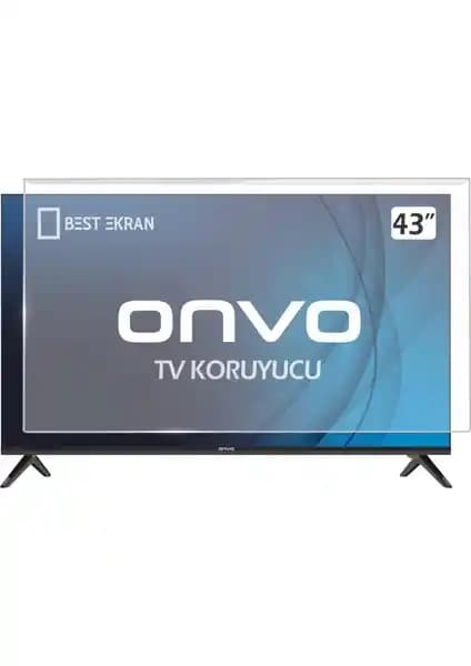 Best Ekran Onvo 43" İnç TV Ekran Koruyucu ile Üstün Koruma ve Net Görüntü Kalitesi