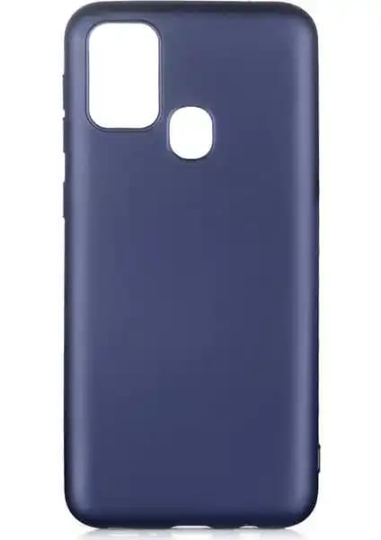 Case 4U Premier Lacivert Mat Silikon Kılıf ile Samsung Galaxy M31 Koruma ve Estetik