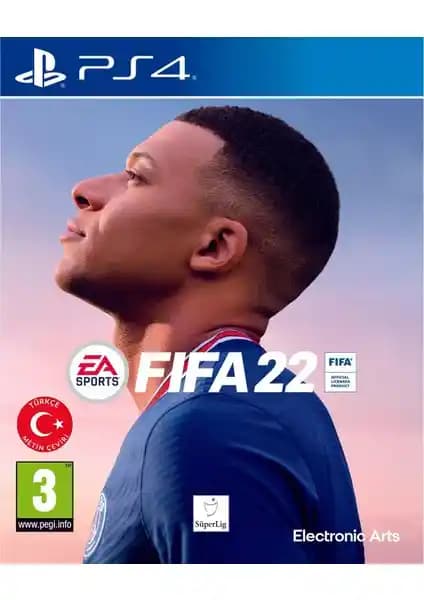 Electronic Arts FIFA 22 PS4: Türkçe Menü ve PS5 Uyumlu Gerçekçi Futbol Deneyimi