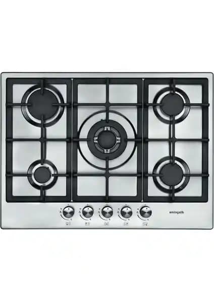 Eminçelik Ec-Ah 2250 Bw X70 Dng 70 cm Paslanmaz Inox Ankastre Gazlı Ocak Özellikleri