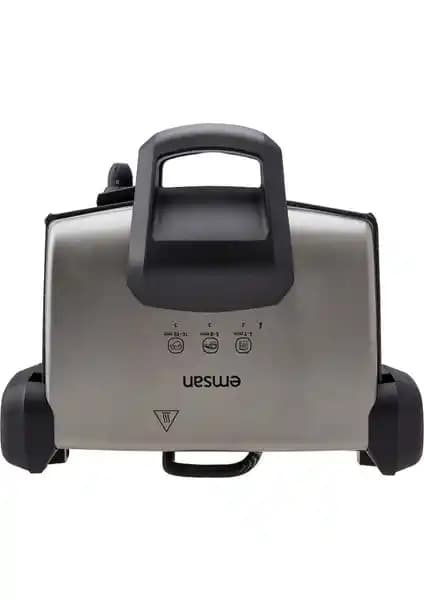 Emsan Magic Pro Granit Izgara Tost Makinesi: 1800 W Güç ve 6 Dilim Kapasiteli Pratik Çözüm