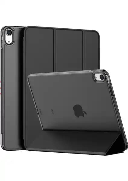 Fuchsia iPad 10.9 İnç 10.Nesil Uyumlu Katlanabilir Smart Cover Standlı Kılıf