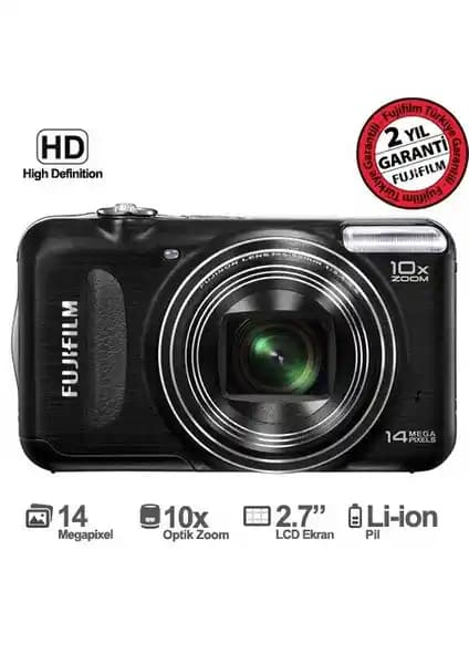 Fujifilm Finepix T200: 14 MP, 10x Optik Zoom ve HD Video Özellikli Kompakt Dijital Fotoğraf Makinesi