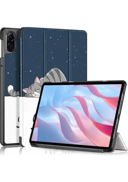 Honor Pad X9 ve X8 Pro 11.5" için Dayanıklı ve Şık Deri Tablet Kılıfı