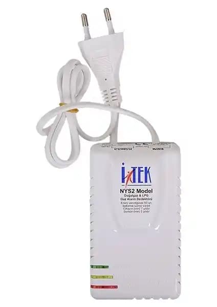 İtek Nys-2 Model Gaz Alarm Cihazı: Evlerde Gelişmiş Gaz Kaçağı Koruması
