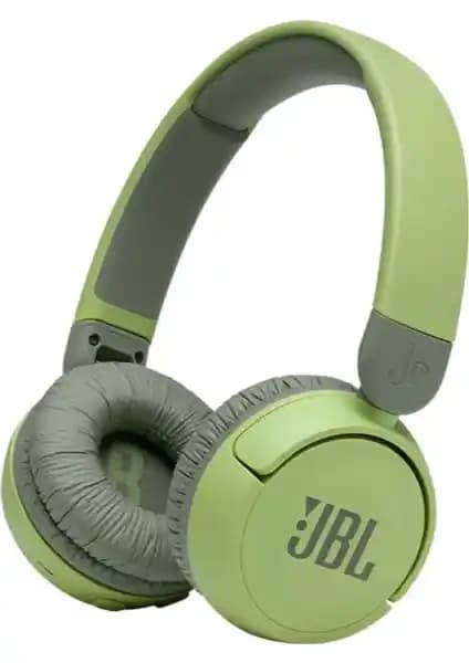 JBL JR310BT Kablosuz Kulak Üstü Çocuk Kulaklığı Yeşil - Güvenli ve Konforlu Ses Deneyimi