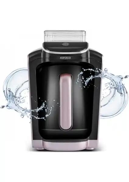 Karaca Hatır Su Hazneli Otomatik Türk Kahve Makinesi Rosegold ile Modern Kahve Keyfi