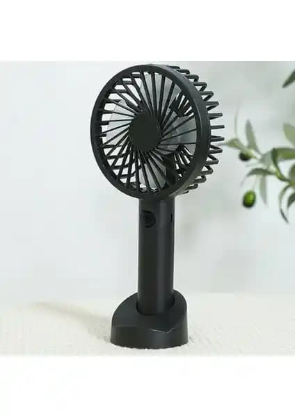 Megamus Taşınabilir Mini USB Fan: 3 Kademeli Üfleme ve Telefon Standlı Soğutucu