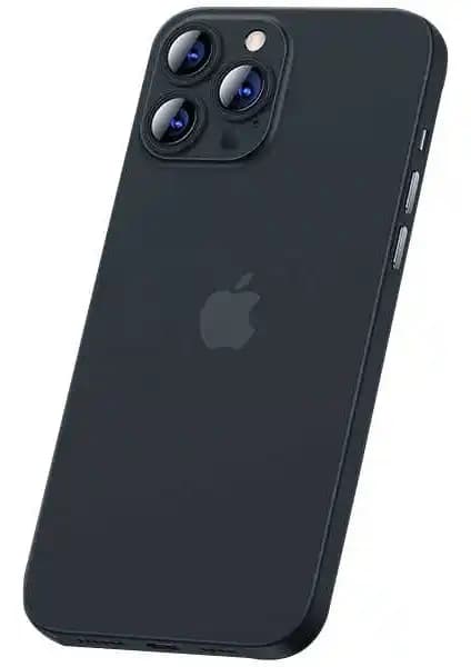 MobaxAksesuar Apple iPhone 14 Pro Ultra İnce Hayalet Sert Kapak - Şık ve Dayanıklı Koruma