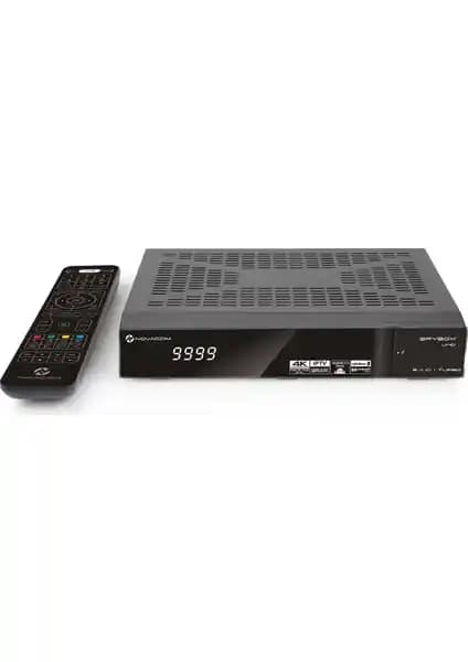 Novacom Spybox S11-Cı 4K Turbo Android Uydu Alıcı ile Yüksek Performans ve Geniş İçerik