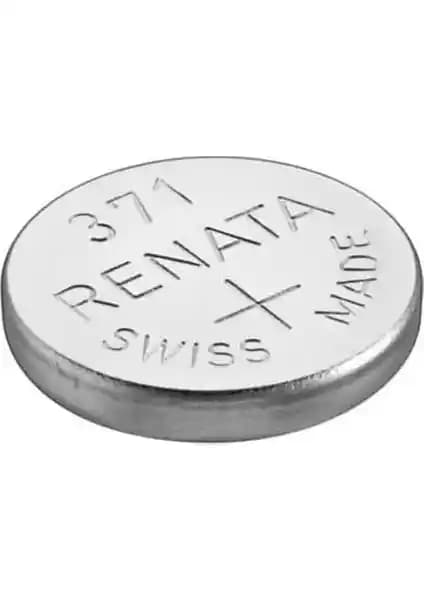 Renata 371 SR920SW 1.55V Saat Pili 5 Adet - Uzun Ömürlü ve Güvenilir Performans